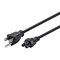 Monoprice Grounded Ac Power Cord, 10 ft.Black 7689 - alternate 4